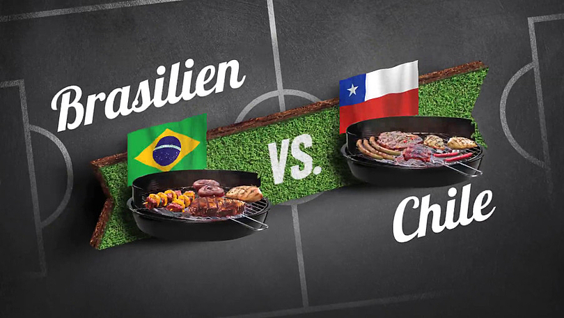 Reiner Calmund - EDEKA – Bauchentscheidungsvideos - Achtelfinale „Brasilien vs. Chile“