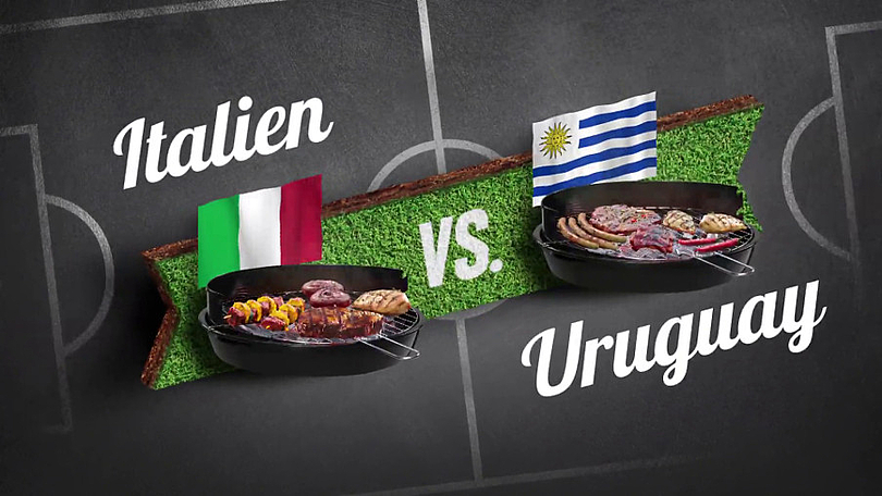 Reiner Calmund - EDEKA – Bauchentscheidungsvideos - Vorrunde „Italien vs. Uruguay“