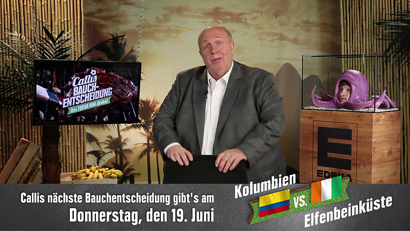 Reiner Calmund - EDEKA – „4. Pausenclip“