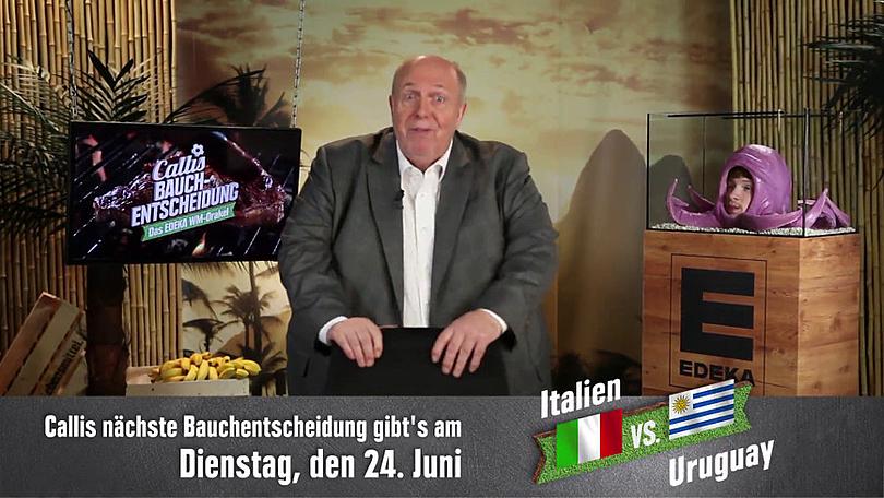 Reiner Calmund - EDEKA – „6. Pausenclip“