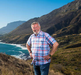 Harry Wijnvoord am Chapman's Peak