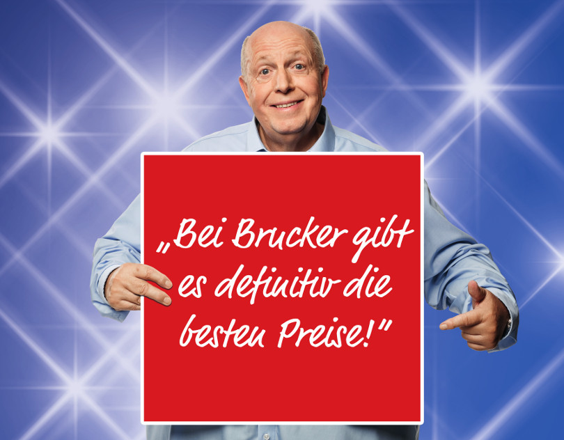 Reiner Calmund – Möbel Brucker – „Gigaprint - Beste Preise“